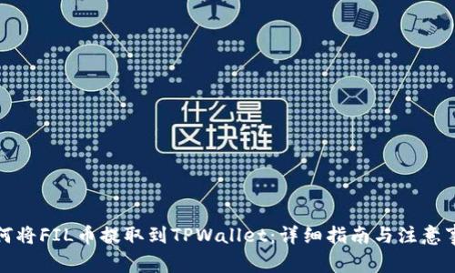 如何将FIL币提取到TPWallet：详细指南与注意事项
